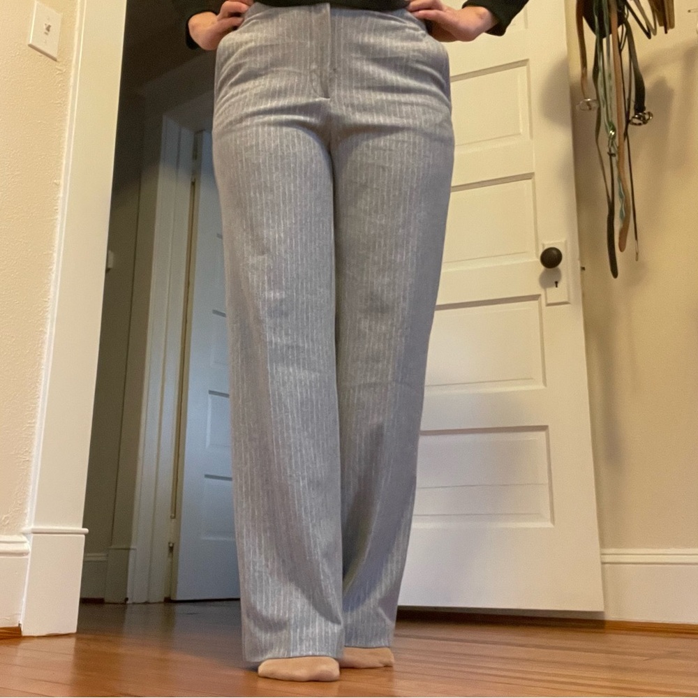 Rachel Zoe Gray Striped Women’s Pants - Picture 4 of 9